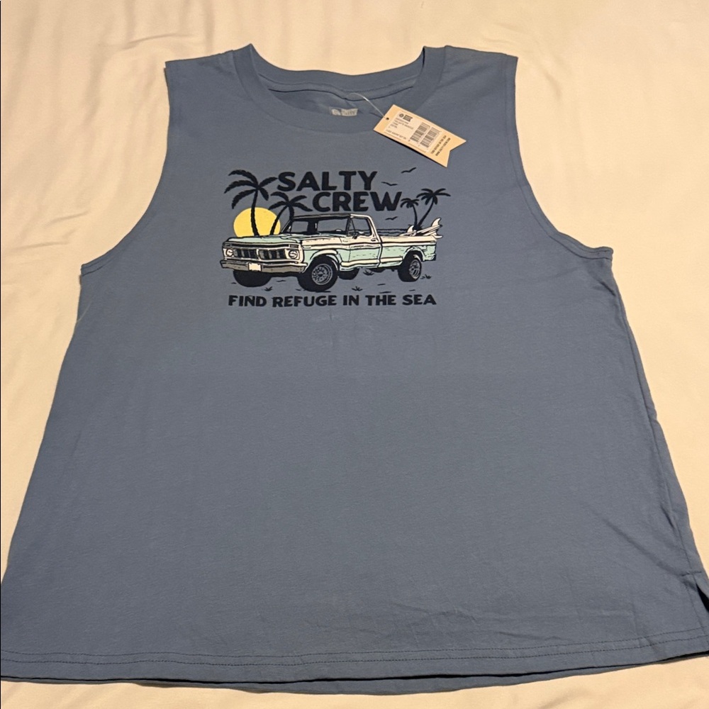 Women’s Salty Crew Coastal Blue Tank Top